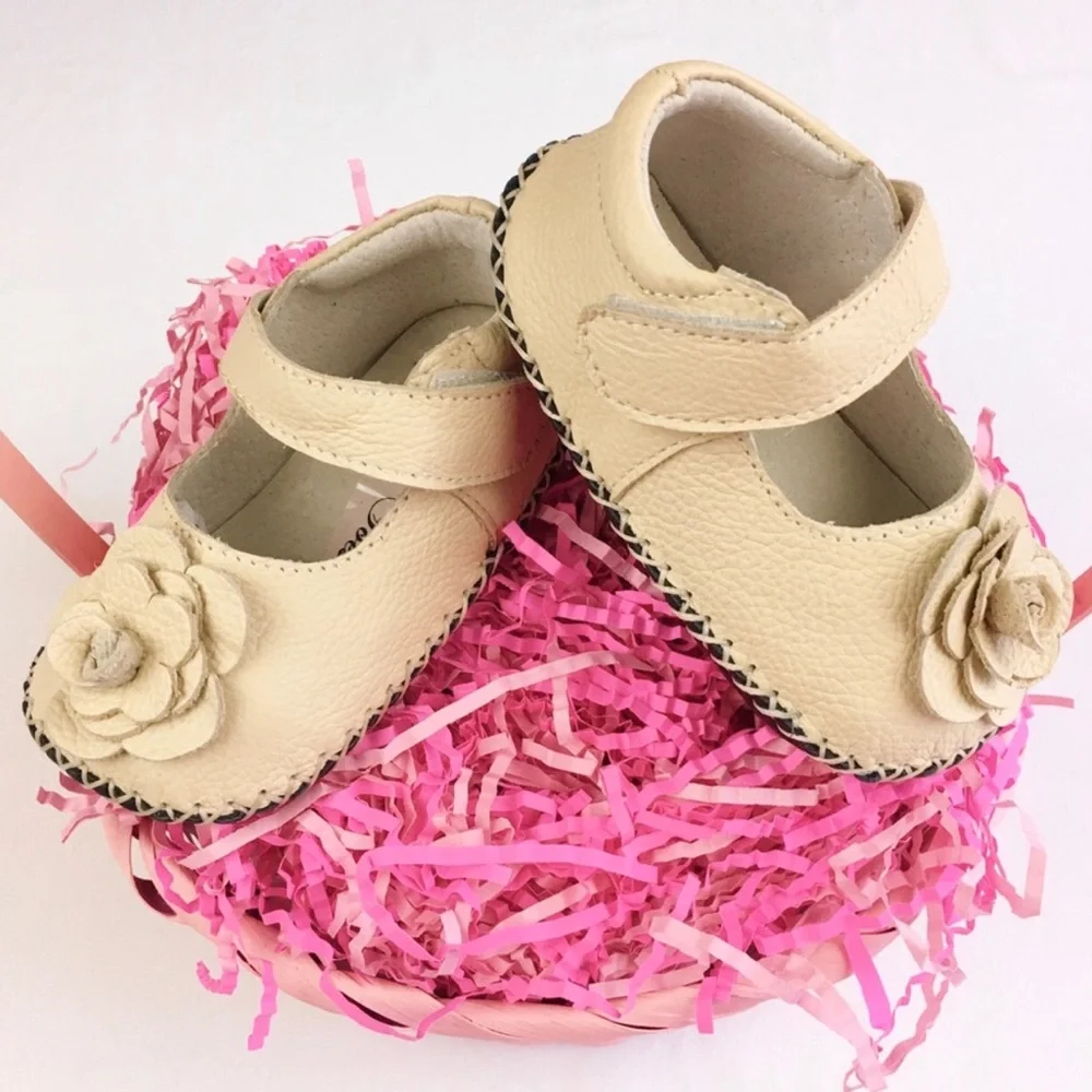 Newborn Baby Girl Crib Shoes Mary Jane
